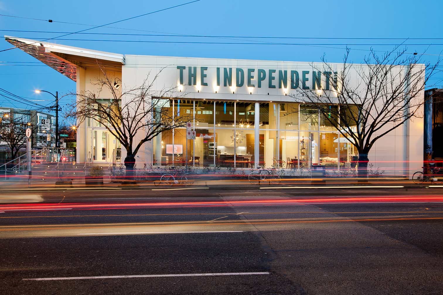 The Independent Exterior shot