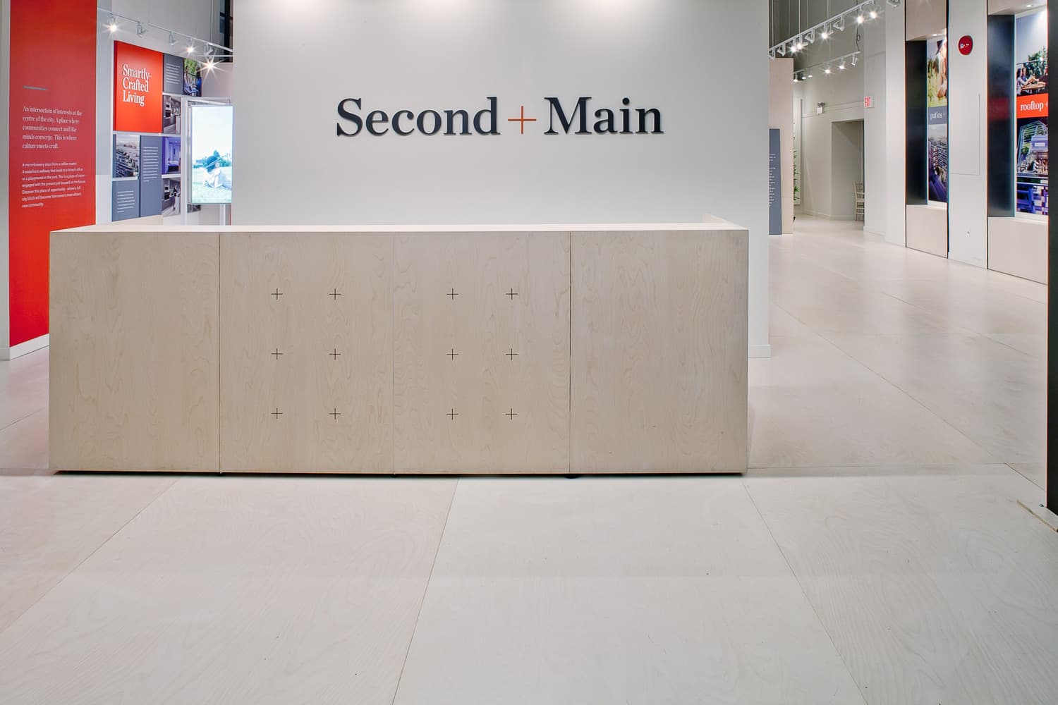 2+Main showroom front desk