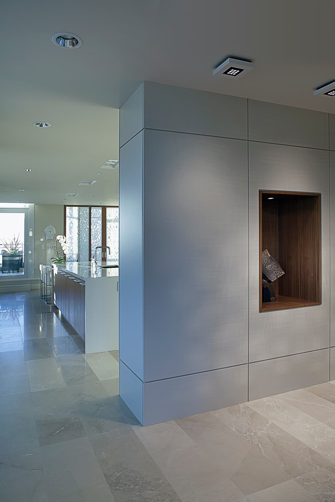 Penthouse Residence in Surrey entrance