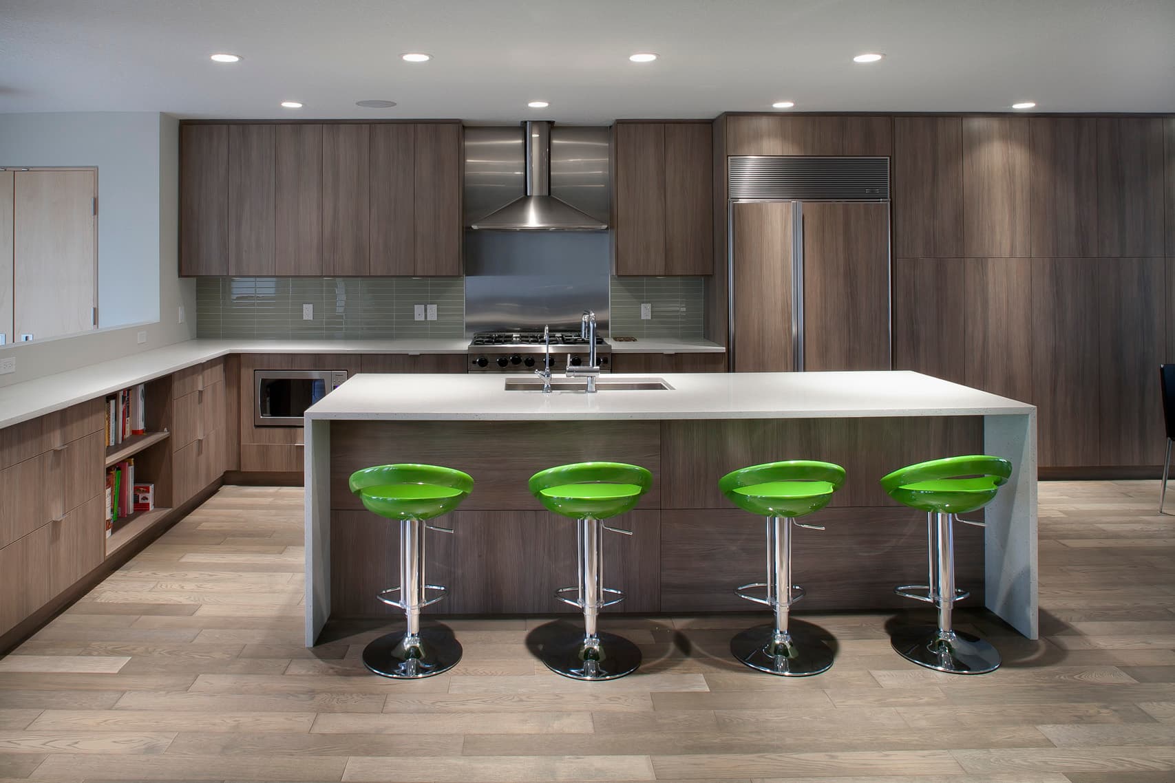 Kitchen in a private residence